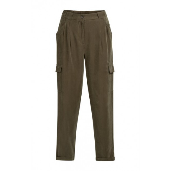 YAYA - Groen | unisex | Broek | Groen | 40 | regular | Kamst mode