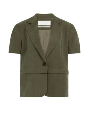 YAYA - Groen | unisex | Blazer | Groen | 34 | regular | Kamst mode