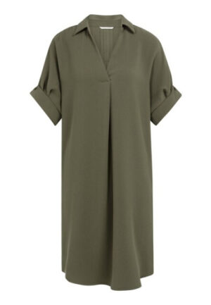 YAYA - Groen | unisex | Jurk | Groen | 40 | regular | Kamst mode