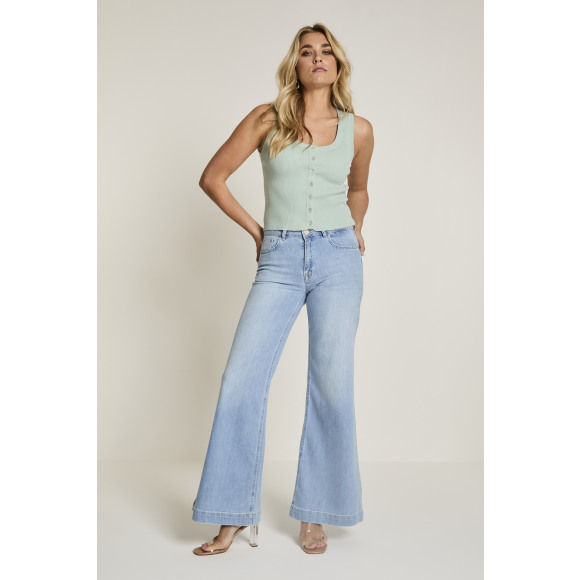 Para Mi - Blauw | unisex | Jeans | Blauw | 48 | regular | Kamst mode