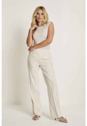 Para Mi - Zand | unisex | Broek | Zand | 44 | regular | Kamst mode