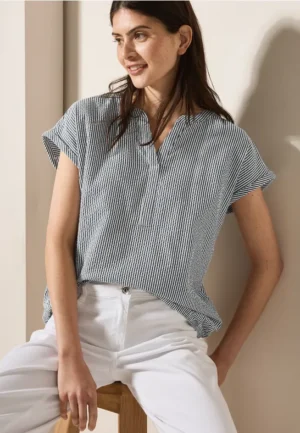 Seersucker blouse