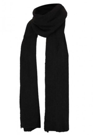 Sarlini - Zwart | Dames | Sjaal | Zwart | One Size | regular | Kamst mode