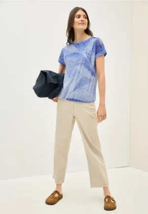 Shirt in burnout look