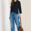 Shirt met banddetail
