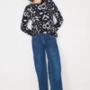 Shirt met boothals