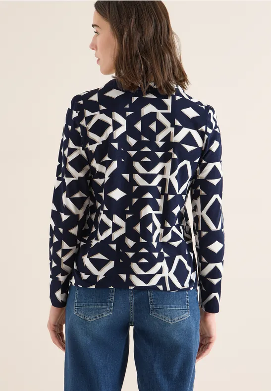 Shirt met print in tunieklook - Afbeelding 3