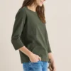 Shirt met trekkoord