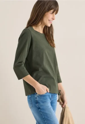 Shirt met trekkoord
