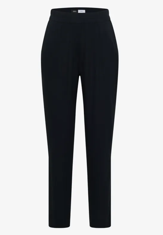 Slim Legs broek in Loose Fit met structuur - Afbeelding 2