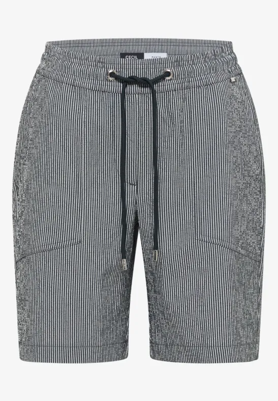 Straight Legs shorts in seersucker kwaliteit - Afbeelding 2