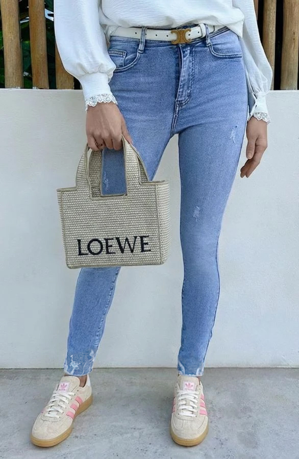 Stretch Skinny Jeans Dez Damaged - Afbeelding 2