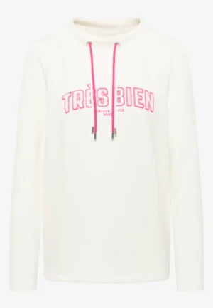 Alternative view of Sweater met lange mouwen en Wording Artwork