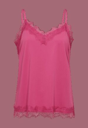 FreeQuent - Roze | Dames | Top | Roze | XL | regular | Kamst mode