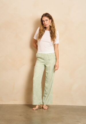 Broek Elune | Mint Off White