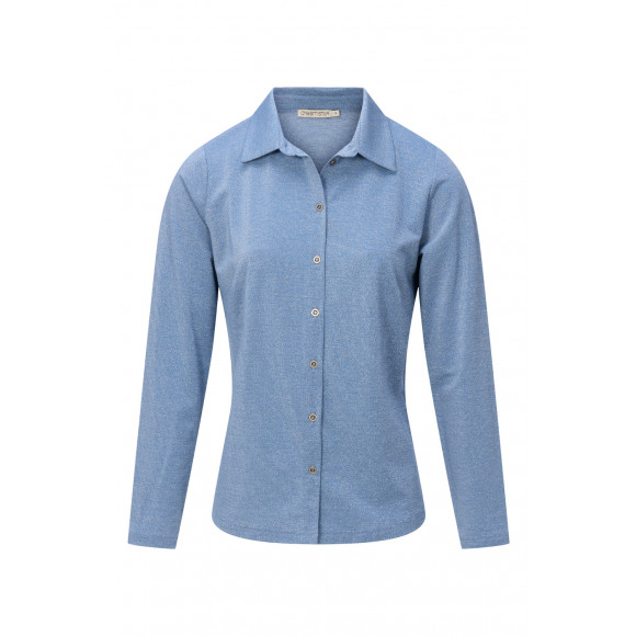 Dreamstar - Blauw | Dames | Blouse | Blauw | M | regular | Kamst mode