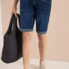Wide Legs denim shorts in een Loose Fit
