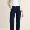 Wide Legs gespoelde jeans