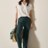 Wide Legs jersey broek