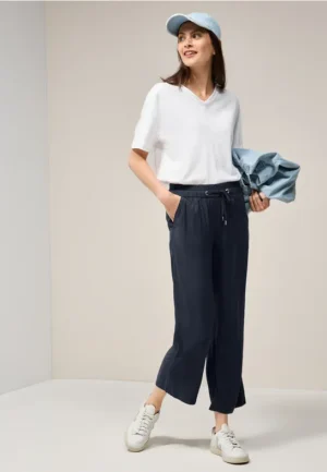 Wide Legs viscose broek