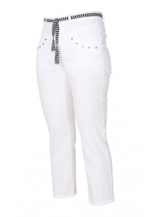 Dreamstar - Wit | Dames | Broek | Wit | 44 | regular | Kamst mode