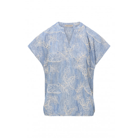 Dreamstar - Blauw | Dames | Blouse | Blauw | XL | regular | Kamst mode