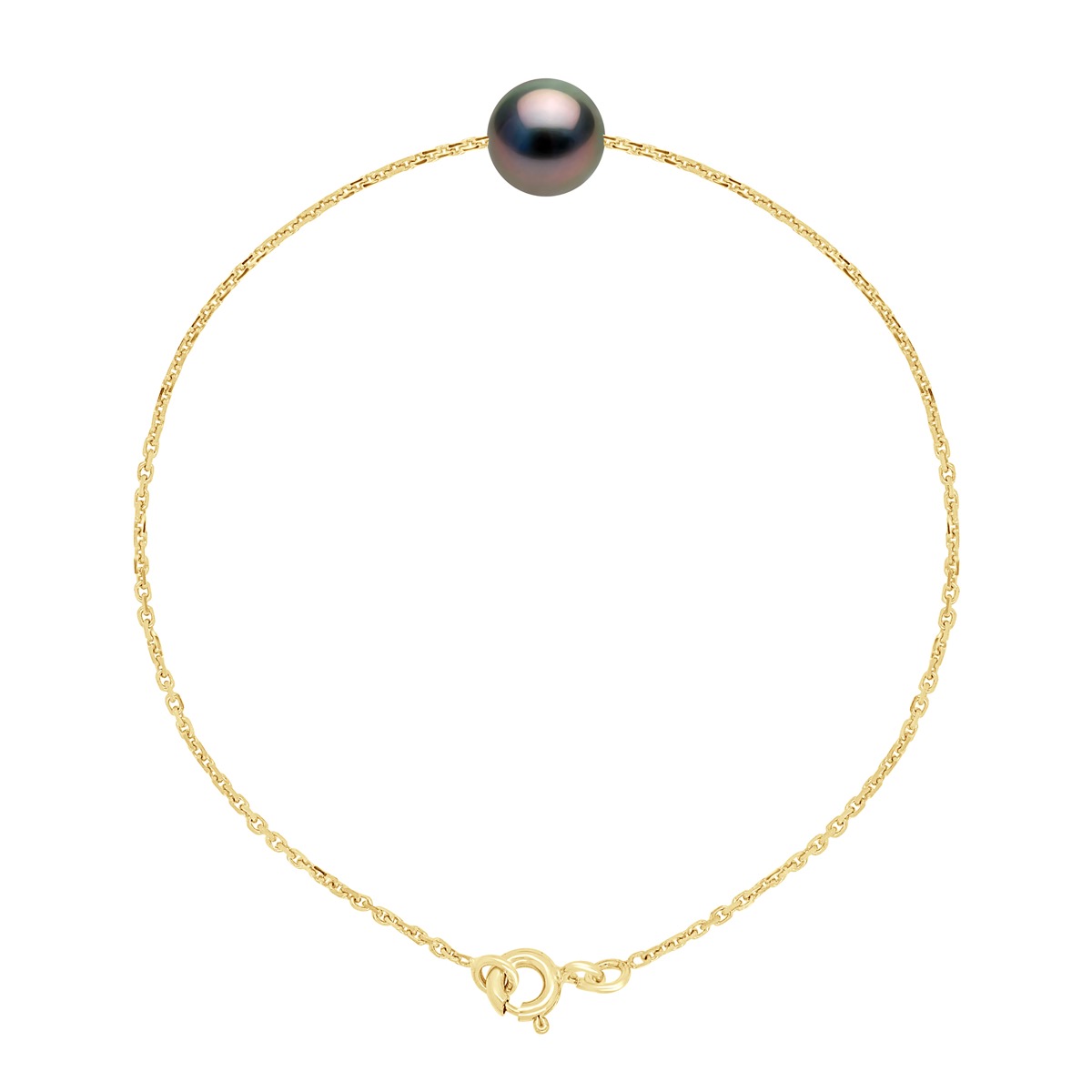 Armband Echte GeCultiveerde Tahiti Parels PASSEREN Ronde 8-9 mm