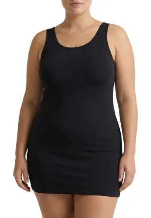 Dames Comfort XL hemd - Grote maten - Dames singlet - wit, zwart