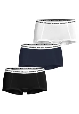 Bjorn Borg 3-pack dames boxershort- Logo shorts - Dames katoenen onderbroeken - Boxershorts dames -