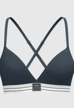 Katoenen triangle BH - katoenen Dames bralette zonder vulling - Niet voorgevormd