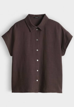 Opus - Bruin | unisex | Blouse | Bruin | 42 | regular | Kamst mode