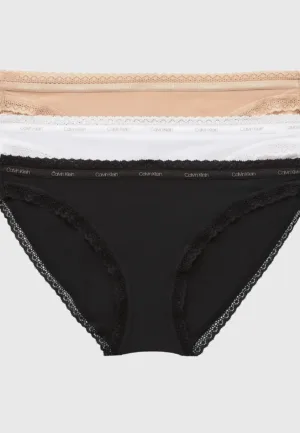 Calvin Klein 3-pack strings dames