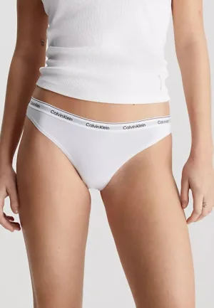 Calvin Klein strings 3-pack - Calvin klein ondergoed dames - Multipack katoenen dames strings - Voordeelverpakking - Sale