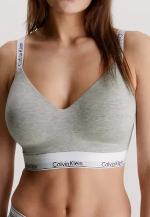 Calvin Klein Bralette dames - Full cup Light lined - Stevige katoenen bralette - Bh Top - Verstelbare bandjes