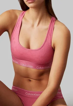 Calvin Klein Bralette dames - Unlined Valentijn - Roze katoenen bh top