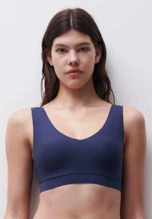Chantelle Bralette top met vulling - Soft Stretch - Padded top - Bralette / BH Top naadloos dames - Rood - zwart - Huidskleur