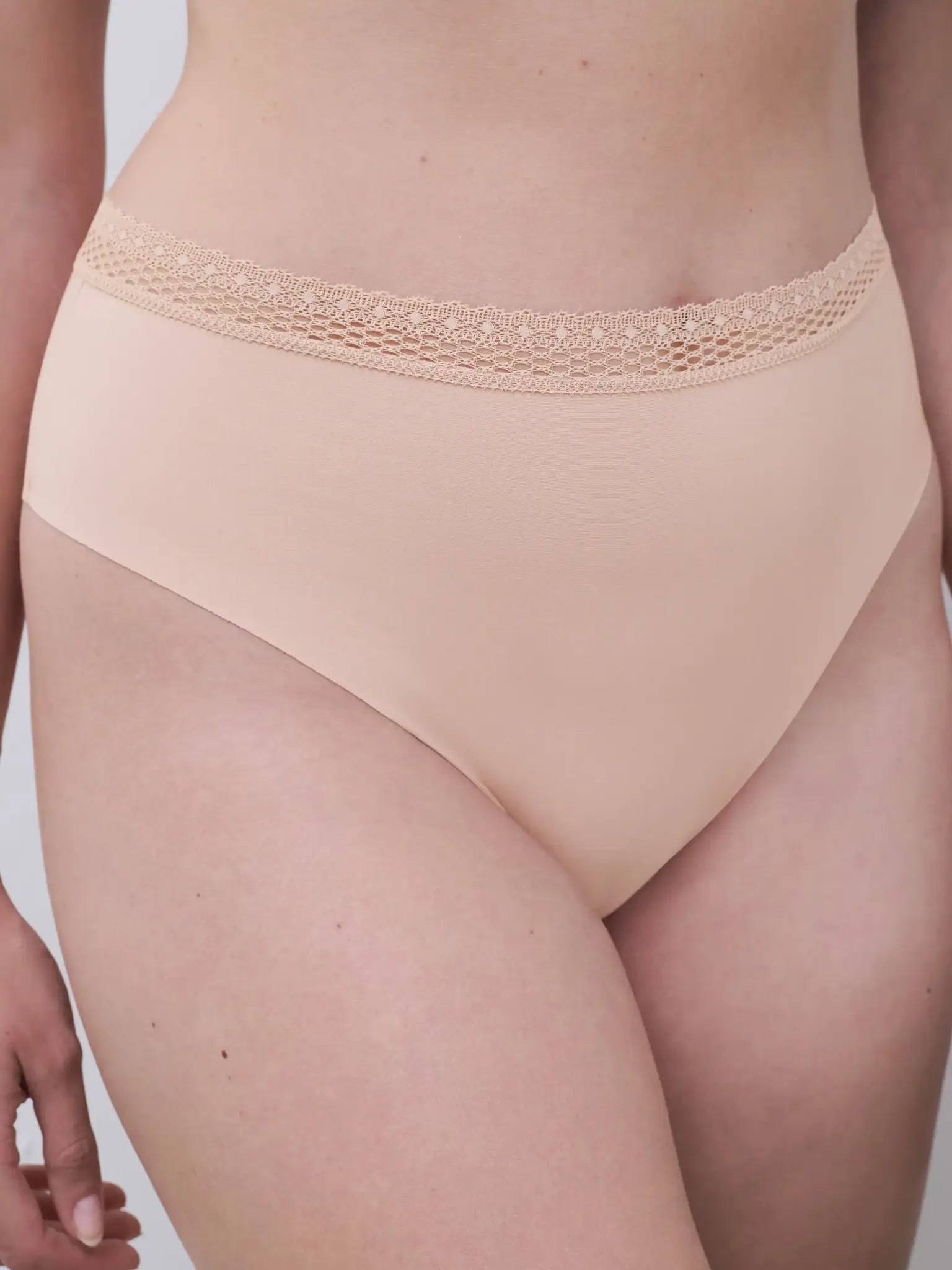 Chantelle dames kanten highwaist slip modal - Cozy Chic