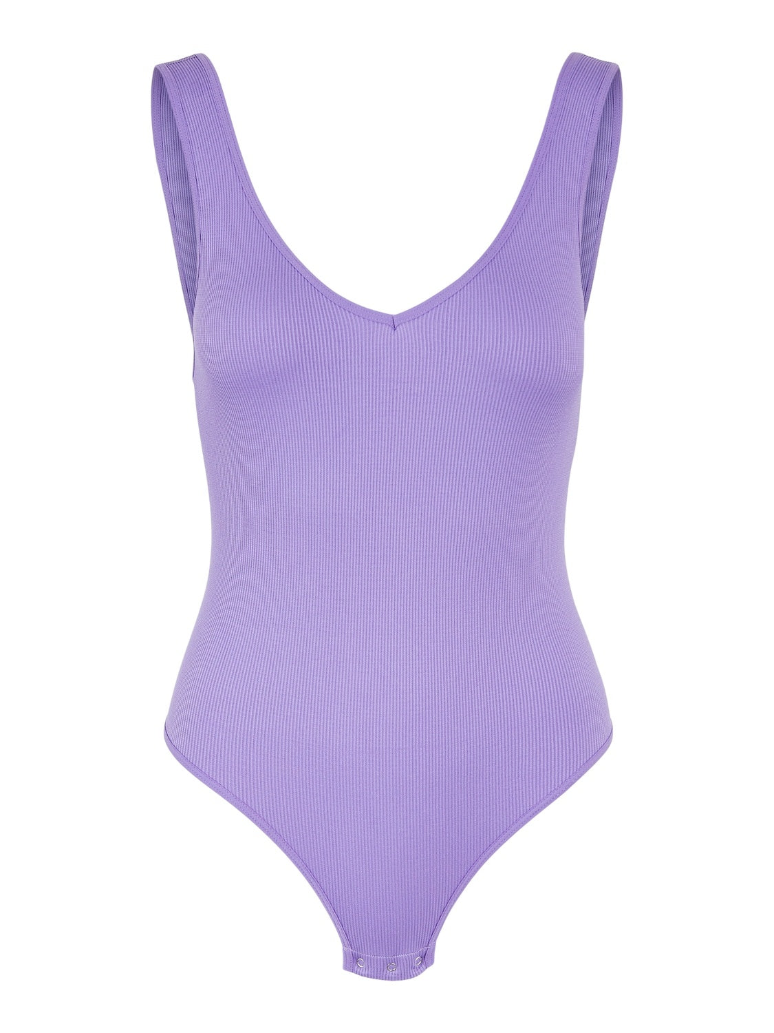Pieces mouwloze body - Paars
