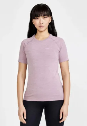 Thermoshirt dames korte mouw - Core dry - Warm ondershirt - Baselayer shirt