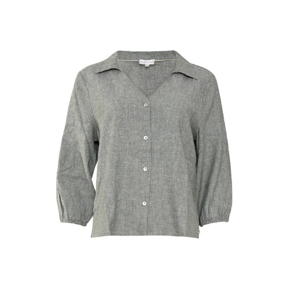 Maicazz - Groen | Dames | Blouse | Groen | 40 | regular | Kamst mode