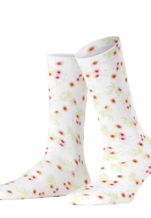 Burlington Floral Romance - Dames Sokken - Katoen