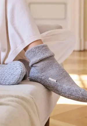 FALKE Cosyshoe pantoffels - Anti slip sokken - Slofsokken dames - Huissokken - Warme winter kousen