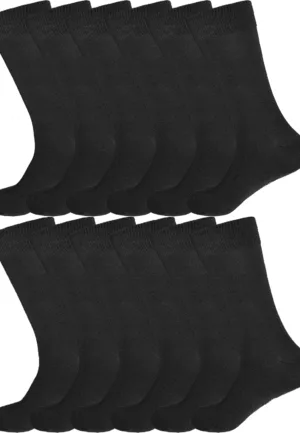 Gianvaglia 12-paar sokken dames & heren - Katoenen Goedkope sokken - Multipack witte sokken heren en dames