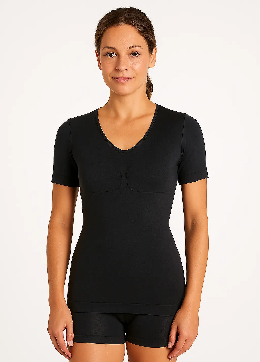 J&C corrigerend T-shirt korte mouw - Buik Corrigerend ondershirt