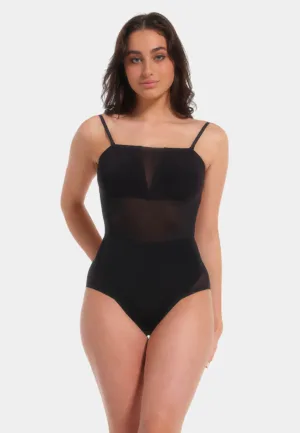 Magic corrigerende Body - Sheer & Sexy body - Shapewear kanten bodysuit - Buik corrigerend - Smalle bandjes