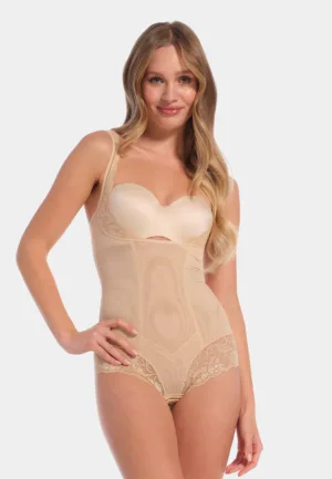 Magic Bodyfashion sterk corrigerende Body corset - Super Control - Sterke shapewear bodysuit voor een platte buik