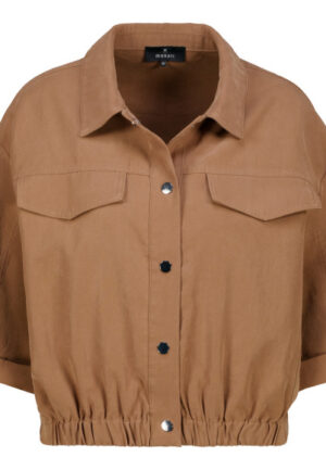 Monari - Bruin | unisex | Jasje | Bruin | 46 | regular | Kamst mode
