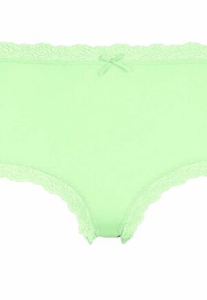 Nina von C 3-pack dames Taille slips - Kanten modal dames onderbroek - Katoenen kruisje