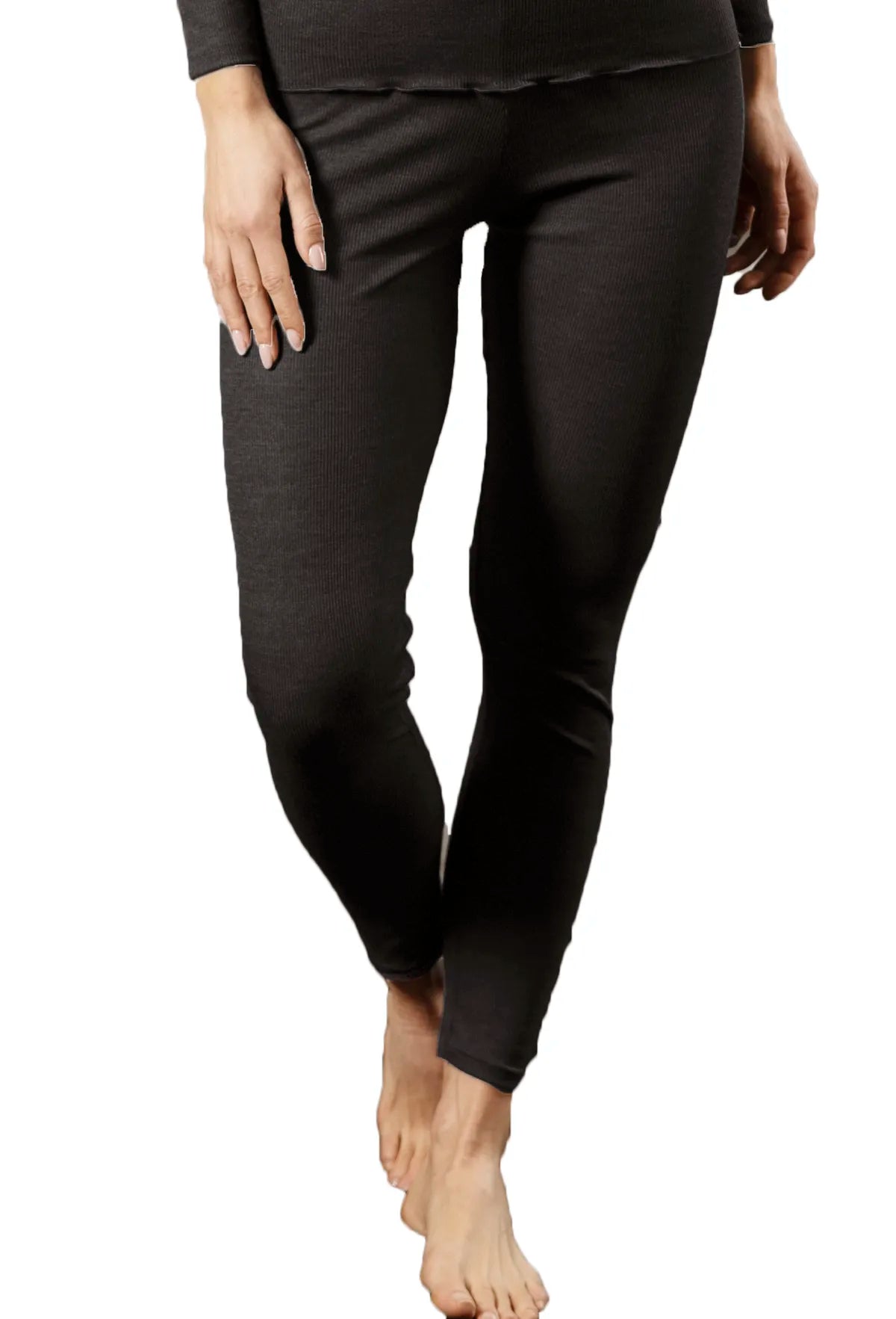 Dames Wollen legging / Thermo broek - Merino wollen thermisch lange onderbroek