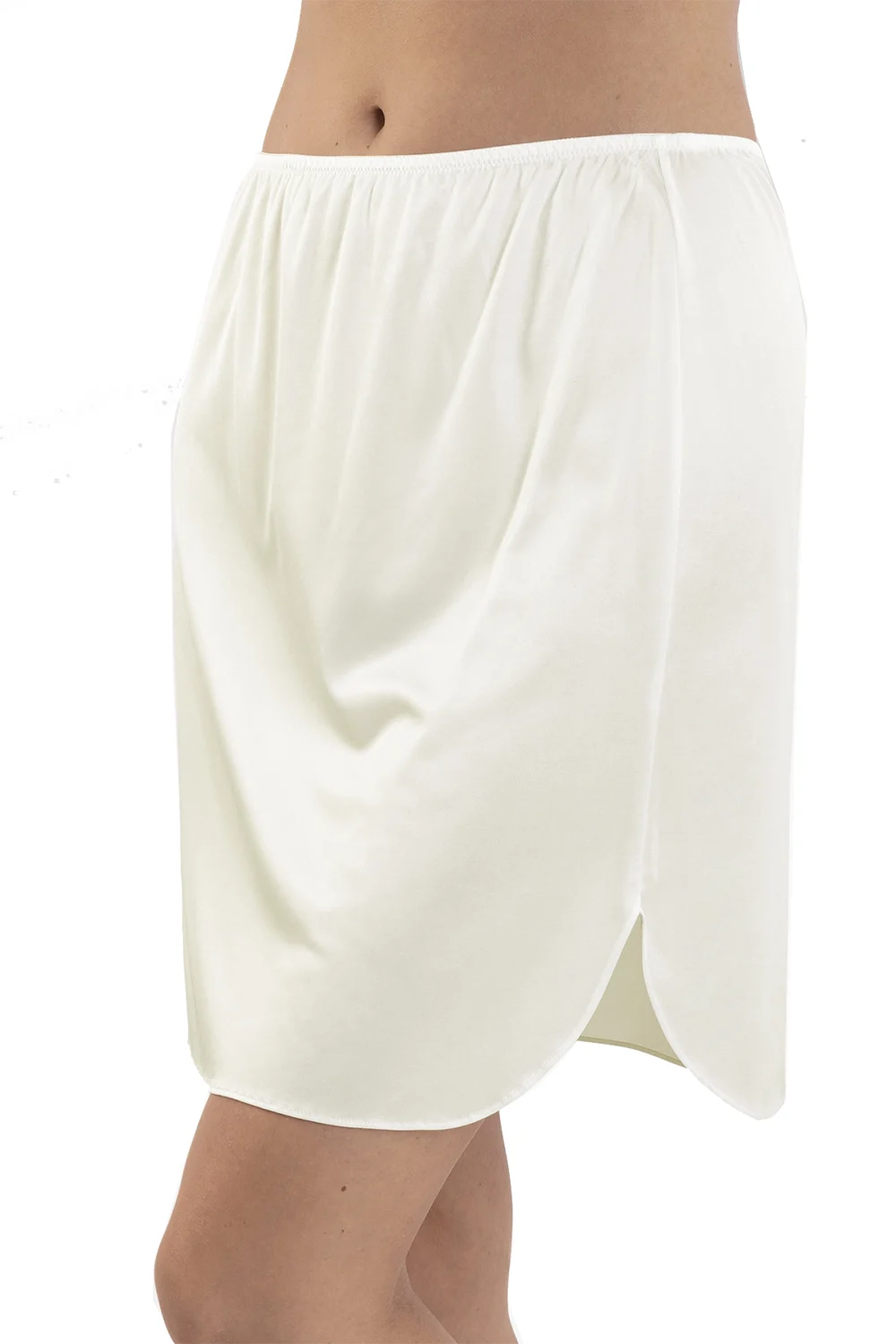 Onderrok dames - 50CM - Jupon zwart, wit, huidskleur, champagne